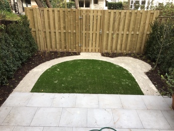 Klein gazon kunstgras in Amsterdam