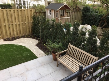 Klein gazon kunstgras in Amsterdam